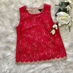 Ann Taylor lace top size 4